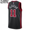 Chicago Bulls DeMar DeRozan 11 Nike 2023-24 City Edition Musta Pelipaidat Swingman - Lasten